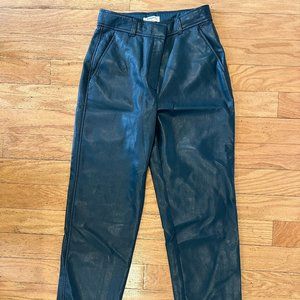 Aritzia Babaton leather pants